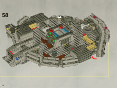 LEGO 7965 instructions page 72 – build guide