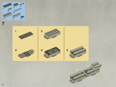 LEGO 7965 instructions page 74 – build guide