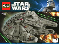 LEGO 7965 instructions page 1 – build guide