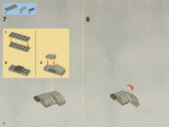 LEGO 7965 instructions page 12 – build guide