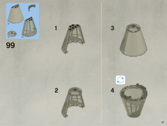 LEGO 7965 instructions page 67 – build guide