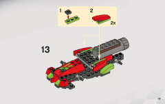 LEGO 7967 instructions page 17 – build guide