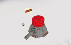 LEGO 7967 instructions page 5 – build guide