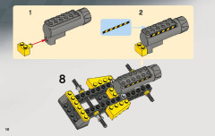 LEGO 7968 instructions page 10 – build guide