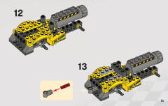 LEGO 7968 instructions page 13 – build guide