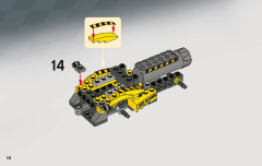 LEGO 7968 instructions page 14 – build guide