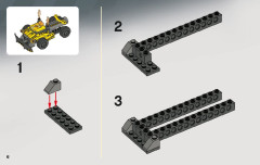LEGO 7968 instructions page 6 – build guide