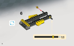 LEGO 7968 instructions page 8 – build guide