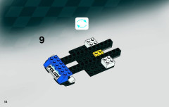 LEGO 7970 instructions page 10 – build guide