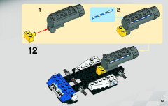 LEGO 7970 instructions page 13 – build guide