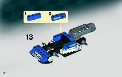 LEGO 7970 instructions page 14 – build guide