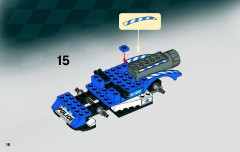 LEGO 7970 instructions page 16 – build guide
