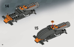 LEGO 7971 instructions page 12 – build guide