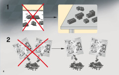 LEGO 7971 instructions page 2 – build guide