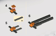 LEGO 7971 instructions page 7 – build guide