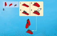 LEGO 7977 instructions page 17 – build guide