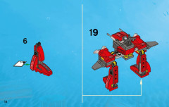 LEGO 7977 instructions page 18 – build guide