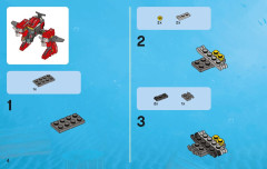 LEGO 7977 instructions page 4 – build guide