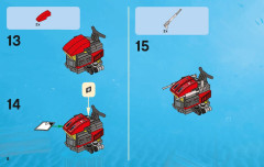 LEGO 7977 instructions page 8 – build guide