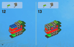 LEGO 7978 instructions page 18 – build guide