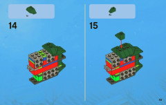 LEGO 7978 instructions page 19 – build guide