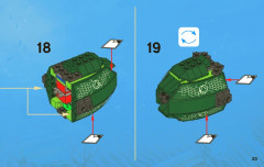 LEGO 7978 instructions page 23 – build guide