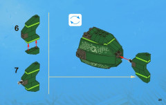 LEGO 7978 instructions page 25 – build guide