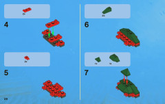 LEGO 7978 instructions page 28 – build guide
