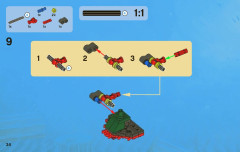 LEGO 7978 instructions page 34 – build guide