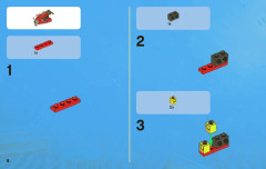 LEGO 7978 instructions page 8 – build guide