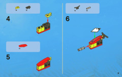 LEGO 7978 instructions page 9 – build guide