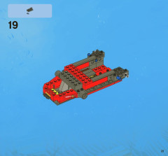 LEGO 7984 instructions page 21 – build guide