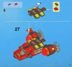 LEGO 7984 instructions page 31 – build guide