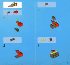 LEGO 7984 instructions page 37 – build guide