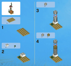 LEGO 7984 instructions page 4 – build guide