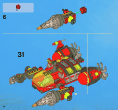 LEGO 7984 instructions page 40 – build guide