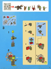 LEGO 7985 instructions page 3 – build guide