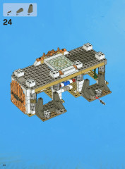 LEGO 7985 instructions page 44 – build guide
