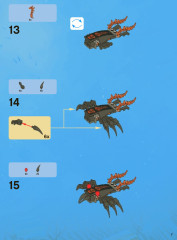 LEGO 7985 instructions page 7 – build guide