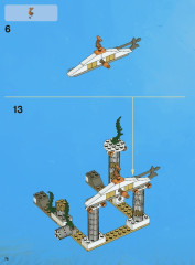 LEGO 7985 instructions page 76 – build guide