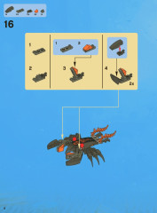 LEGO 7985 instructions page 8 – build guide