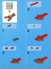 LEGO 7985 instructions page 9 – build guide