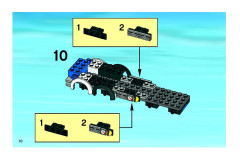 LEGO 7990 instructions page 10 – build guide