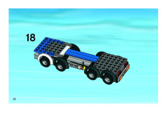 LEGO 7990 instructions page 18 – build guide