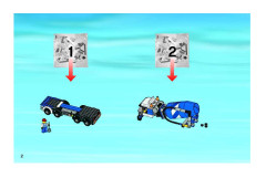 LEGO 7990 instructions page 2 – build guide