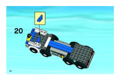 LEGO 7990 instructions page 20 – build guide