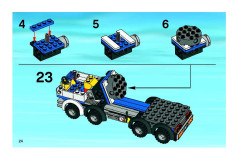 LEGO 7990 instructions page 24 – build guide