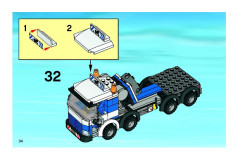 LEGO 7990 instructions page 34 – build guide