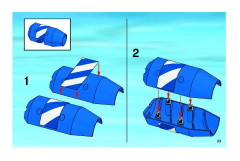 LEGO 7990 instructions page 39 – build guide