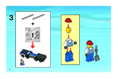 LEGO 7990 instructions page 4 – build guide